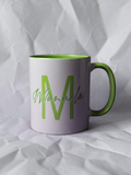 Taza inicial personalizada